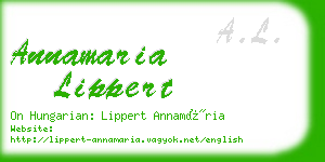 annamaria lippert business card